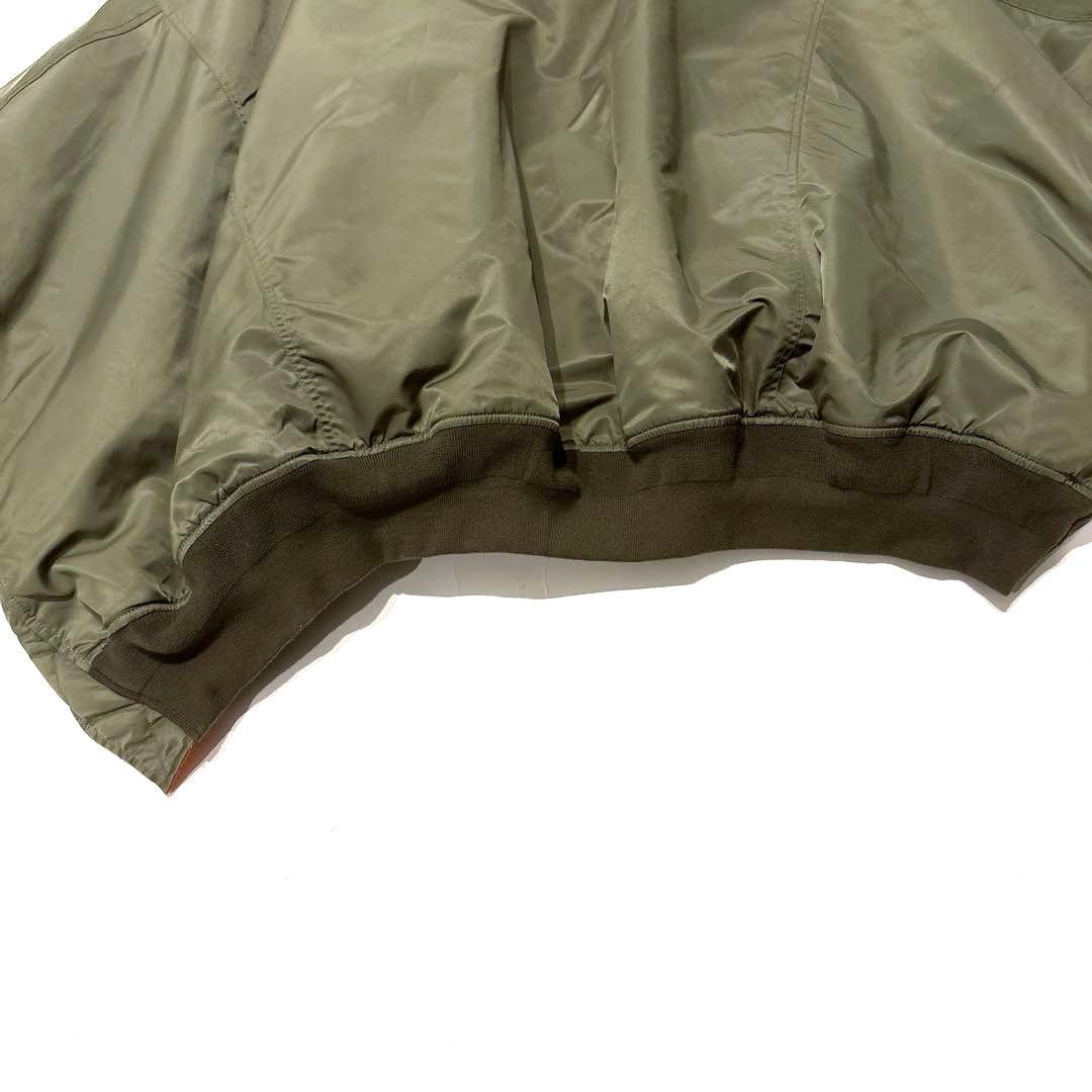 CIAOPANIC TYPY MA1 オリーブグリーン ポンチョジャケット ボア