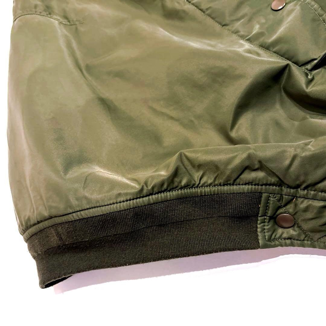 CIAOPANIC TYPY MA1 オリーブグリーン ポンチョジャケット ボア