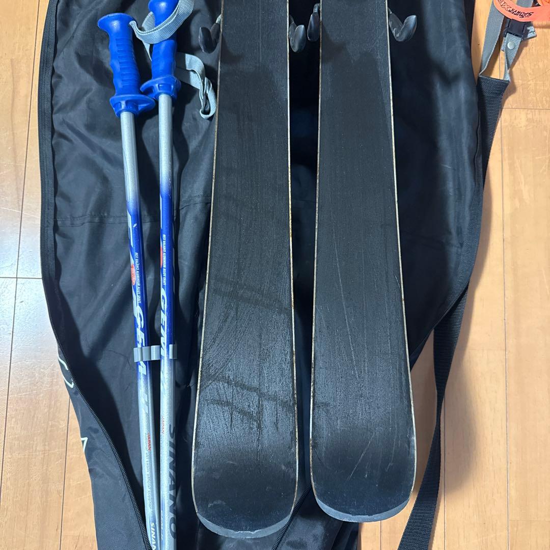 Atomic スキー板　158cm ストック ケース付き