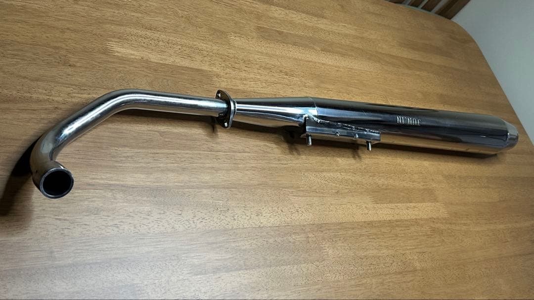 廃盤・極美品 JUNインターナショナル インナーメガホンマフラー カブ HA02