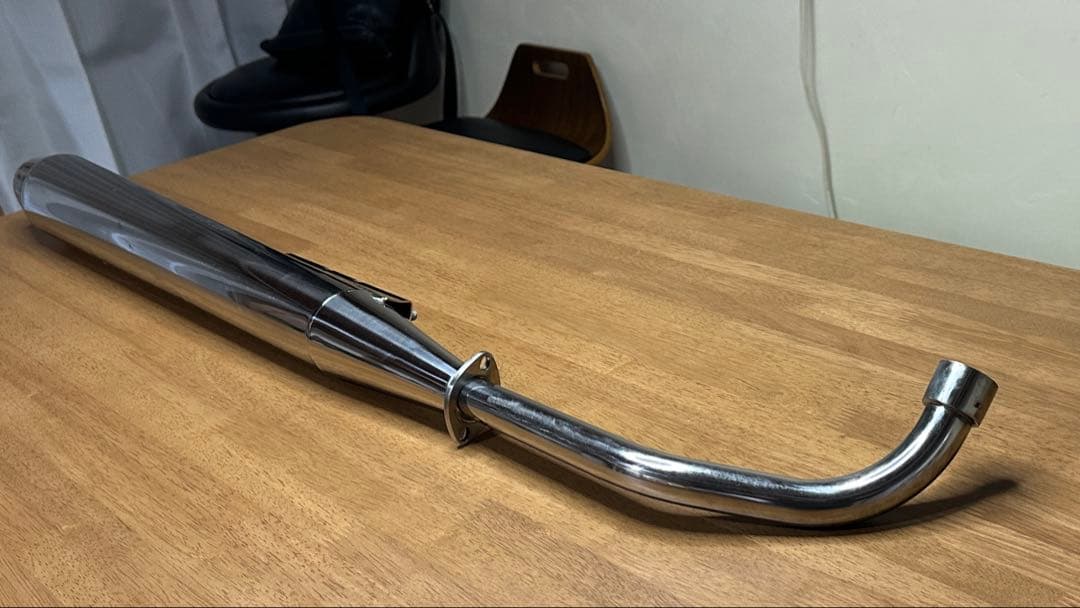 廃盤・極美品 JUNインターナショナル インナーメガホンマフラー カブ HA02