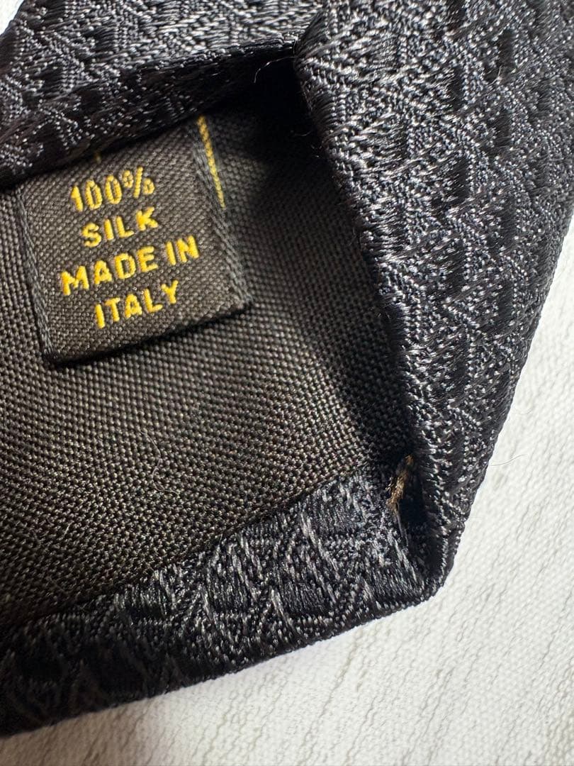 美品】 LOUIS VUITTON ルイヴィトンネクタイ LV フィッシュネット