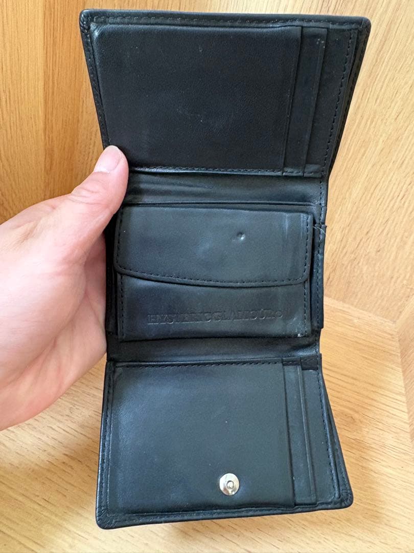 Hysteric Glamour スタッズ 三つ折り財布 黒