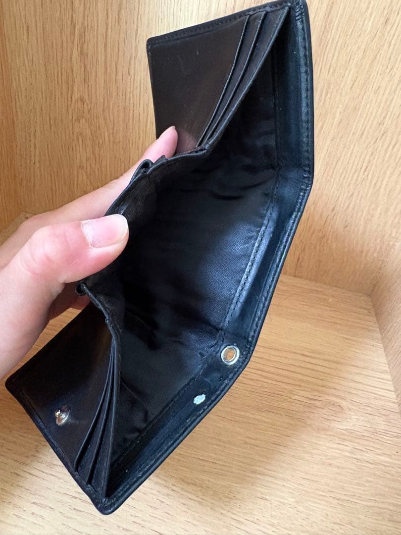 Hysteric Glamour スタッズ 三つ折り財布 黒