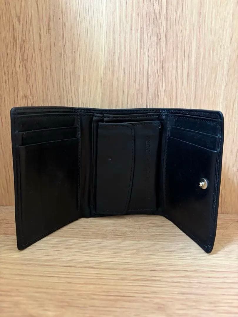 Hysteric Glamour スタッズ 三つ折り財布 黒