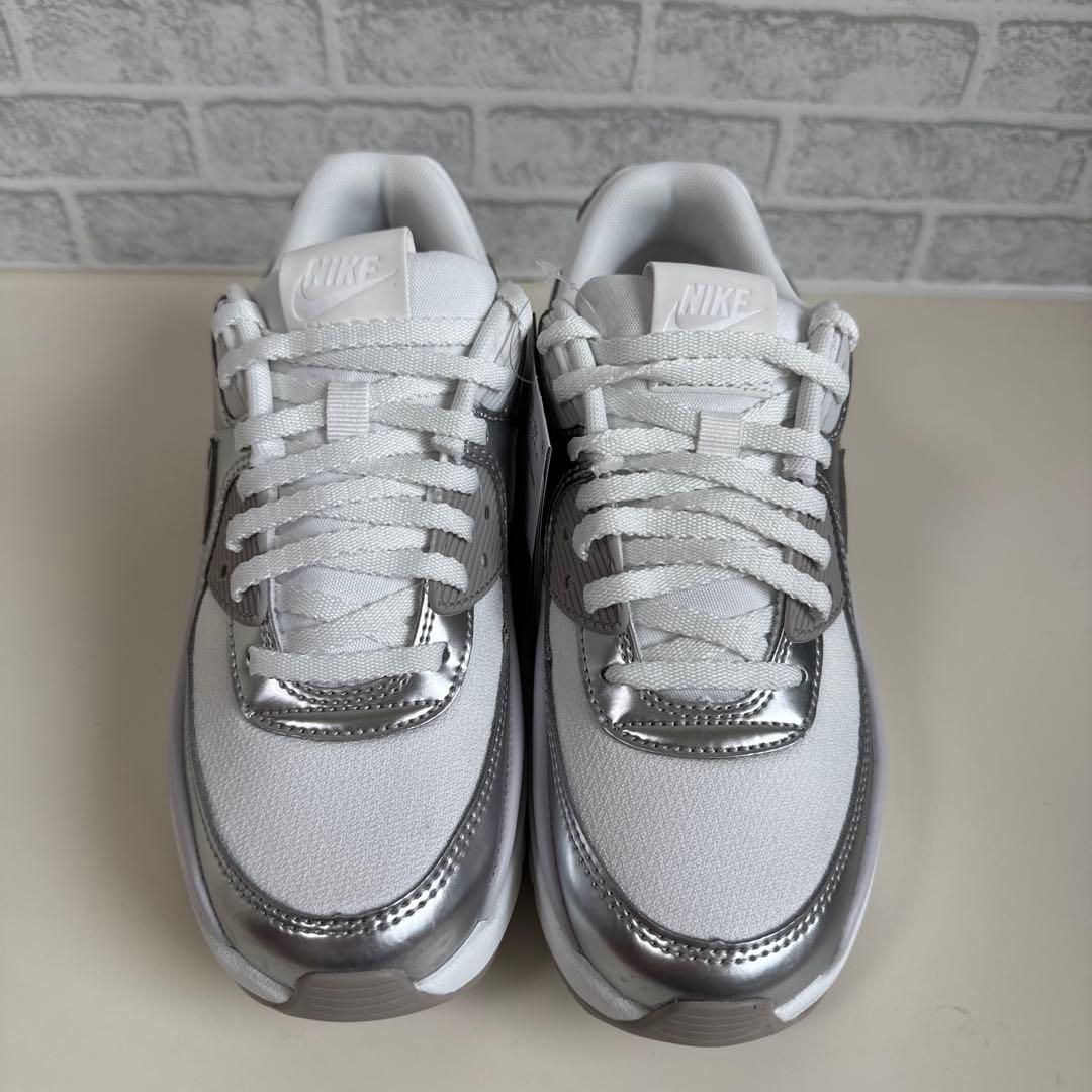 ✨新品✨ナイキ エア マックス 90 LV8 メタリックプラチナム23cm