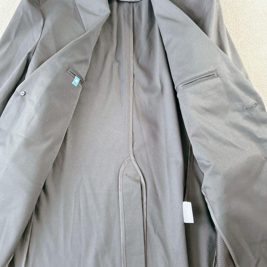 【極美品】ワークウェアスーツ トラベルジャケット セットアップ 洗濯可能 黒 S