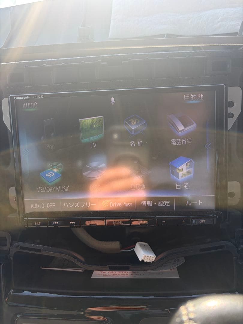 スズキ オプションナビ パナソニック ストラーダ CN-RZ82ZA 8インチ