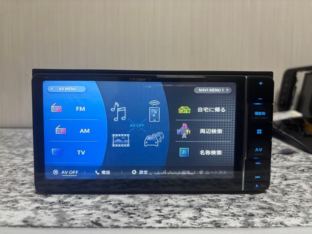 カロッツェリアAVIC-RW811-D地図2020