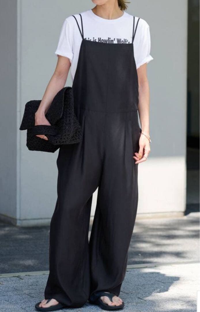 FRAMeWORK キュプラツイル キャミサロペット オールインワン　タグ有