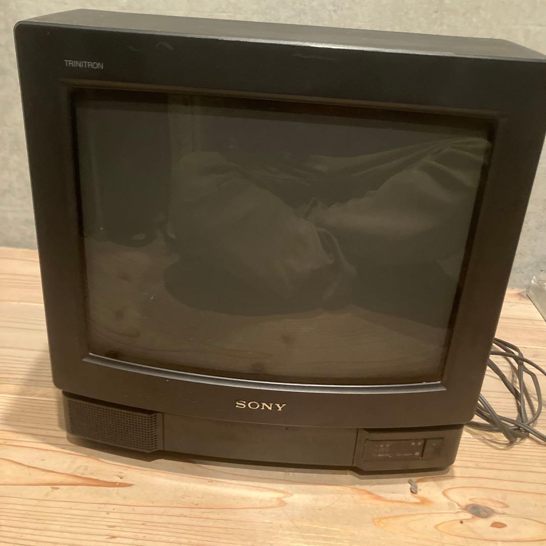 動作確認　稀少　SONY　トリニトロン　ブラウン管テレビ　KV-14GP1