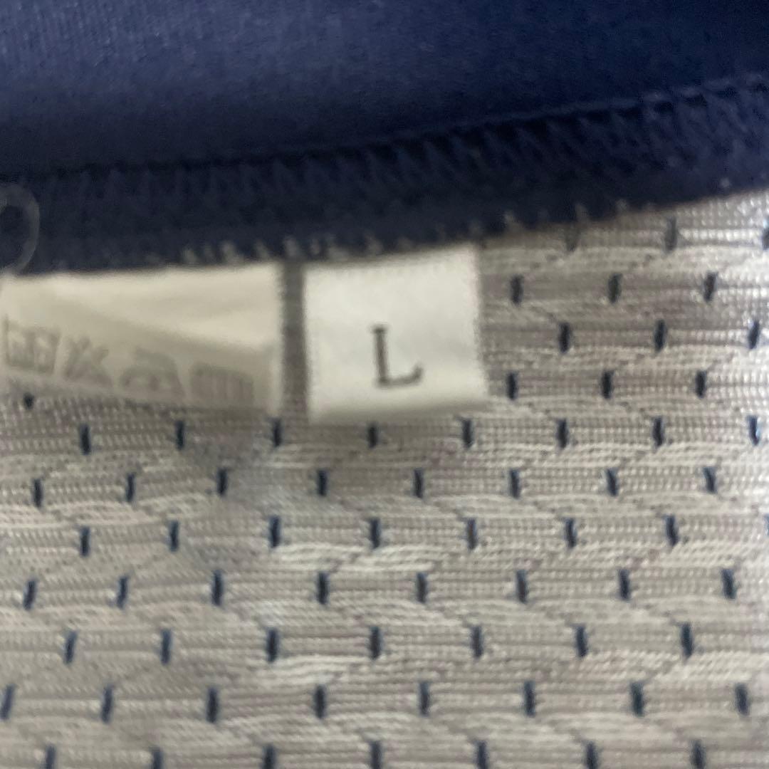 【非売品】アメフト　メッシュ　オービック　ブルー　ユニフォーム　Lサイズ ２８番