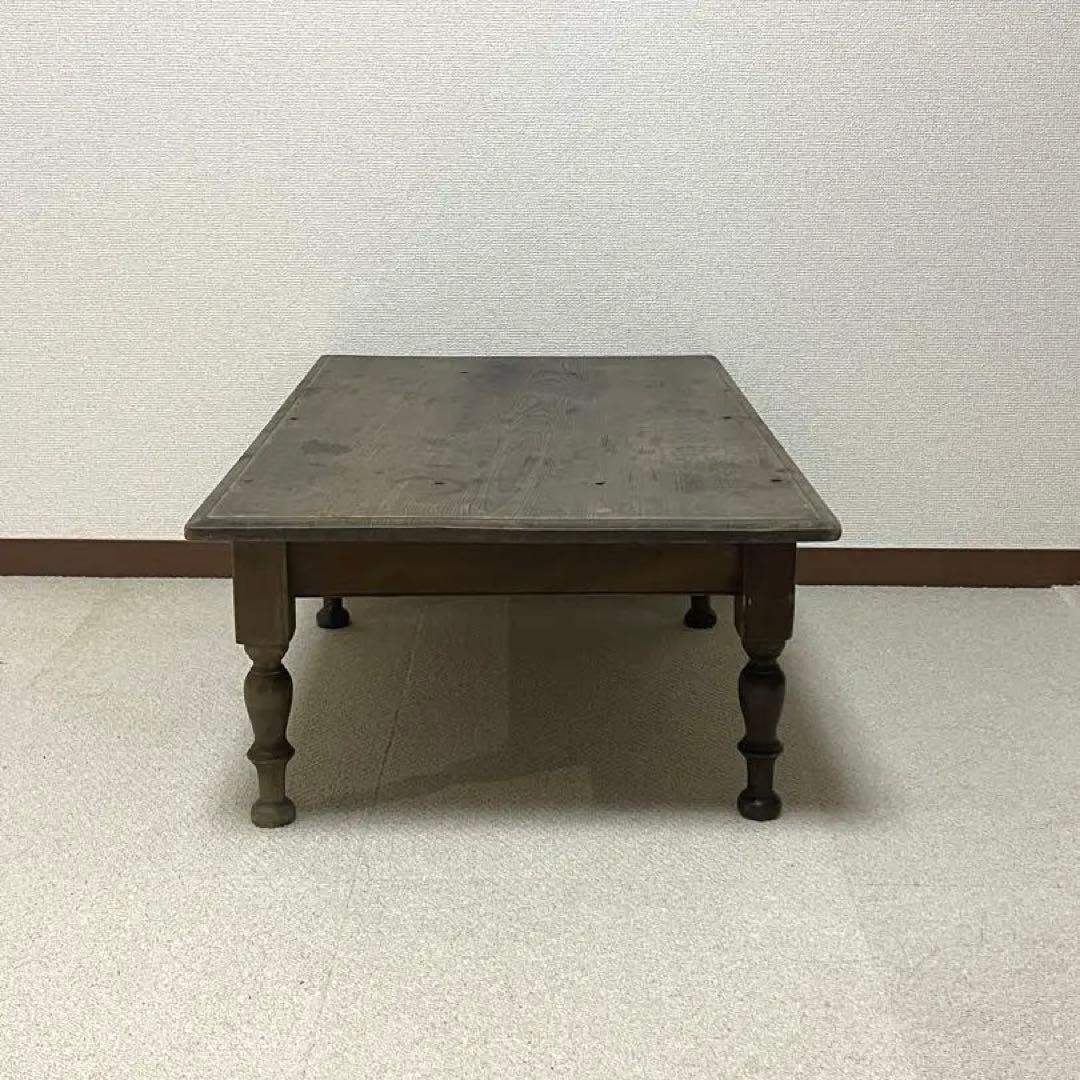 ろくろ脚の座卓