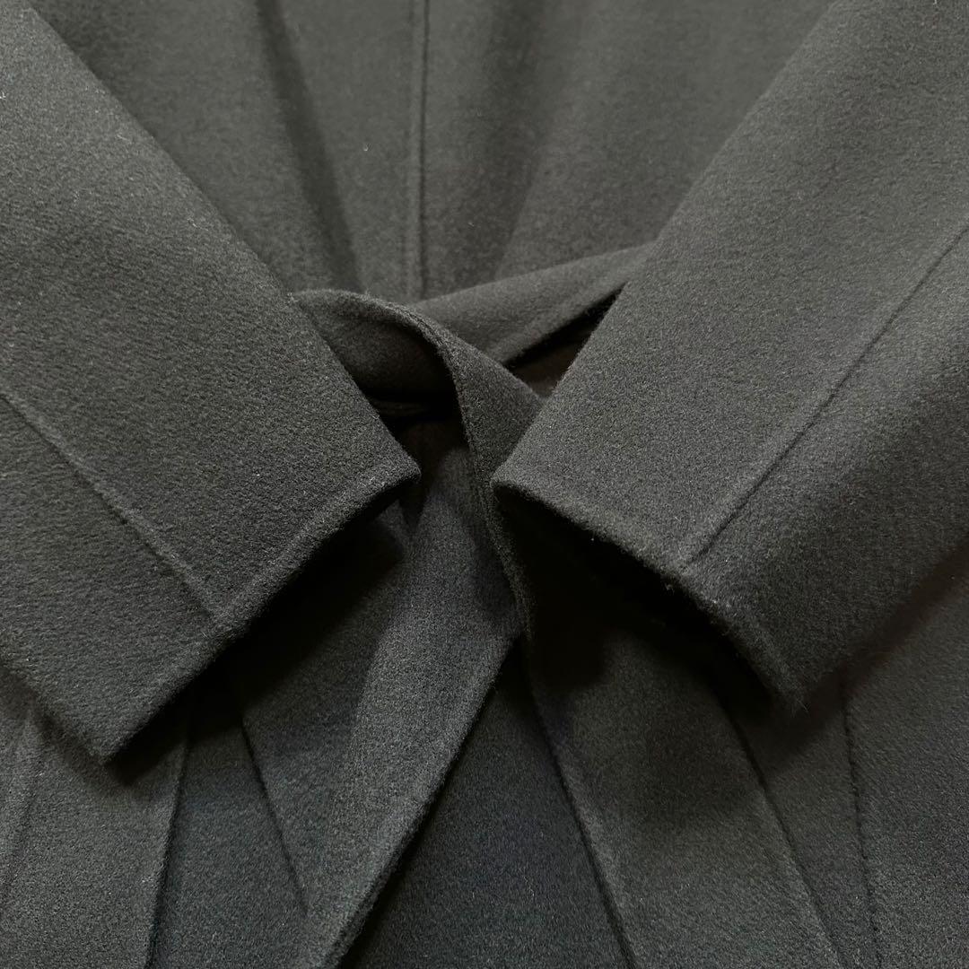 未使用級◎ユナイテッドアローズ UGCB ダブルフェイスフーデッドコート 紺36