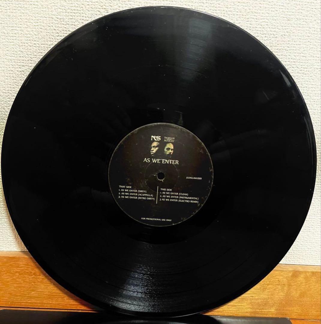 NAS × DAMIAN/AS WE ENTER レゲエ レコード ヒップポップ