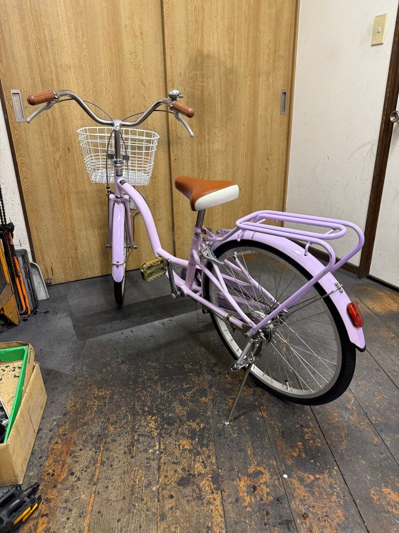 中古車　子供用　silverring　22インチ　LEDダイナモライト　美品