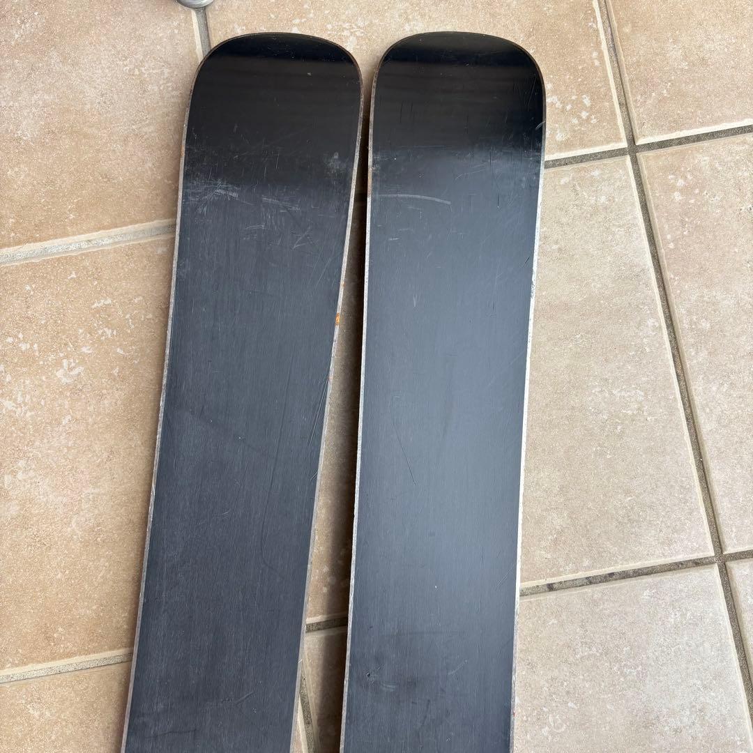 メンズ　サロモン ショートスキー　ファンスキーセット　27-27.5cmブーツ付