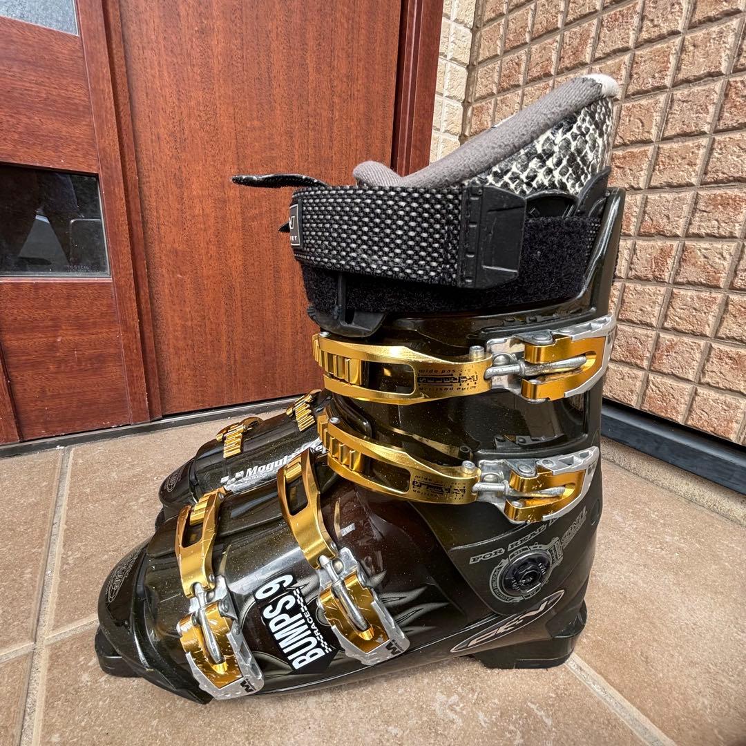 メンズ　サロモン ショートスキー　ファンスキーセット　27-27.5cmブーツ付