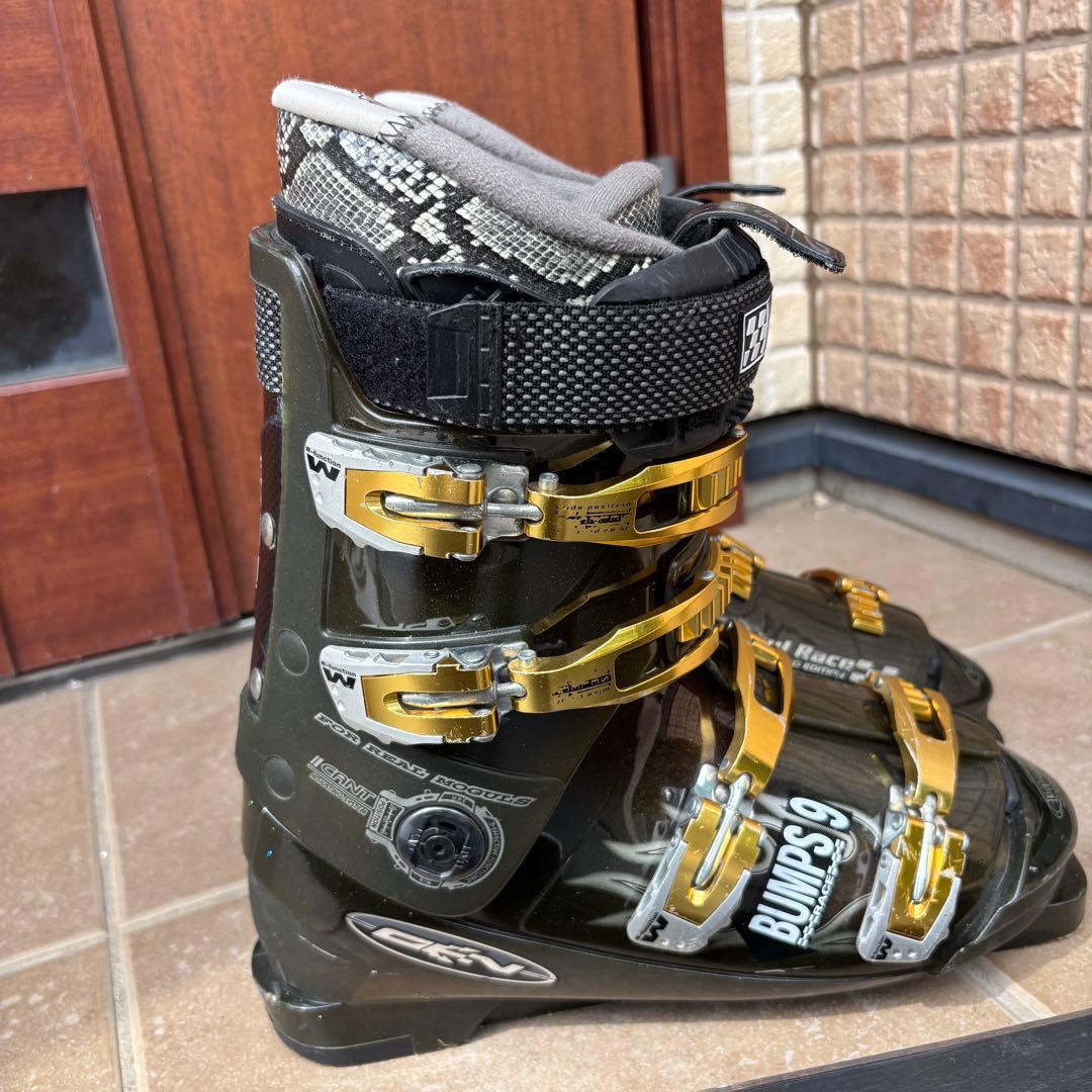 メンズ　サロモン ショートスキー　ファンスキーセット　27-27.5cmブーツ付