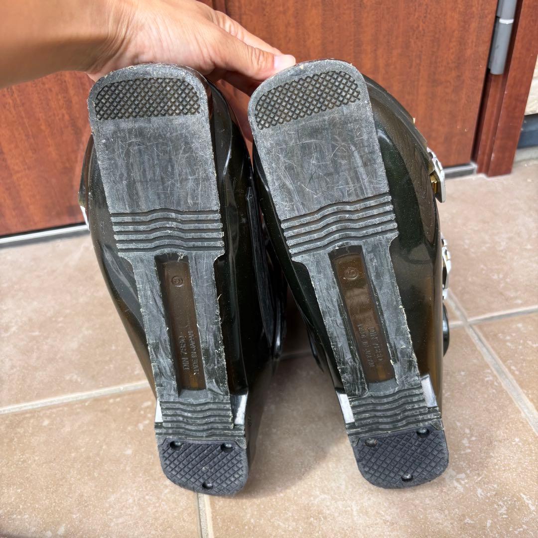 メンズ　サロモン ショートスキー　ファンスキーセット　27-27.5cmブーツ付