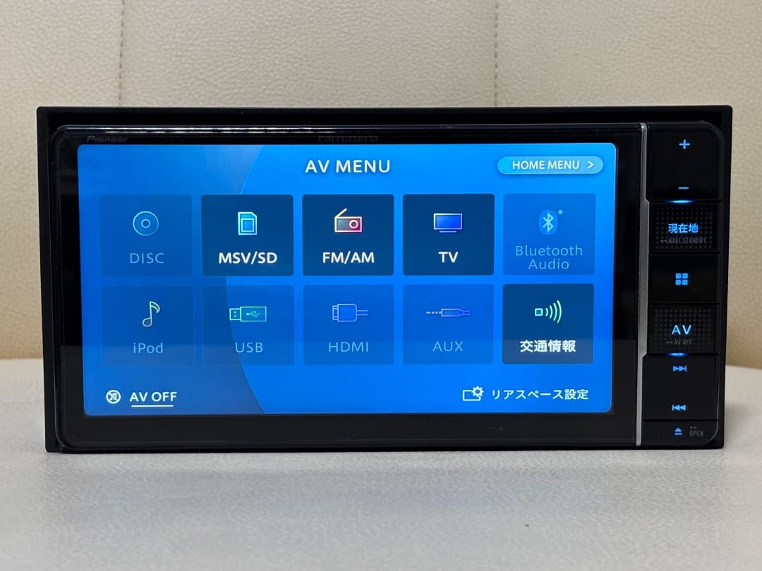 カロッツェリア AVIC-RW710 地図データ 2019