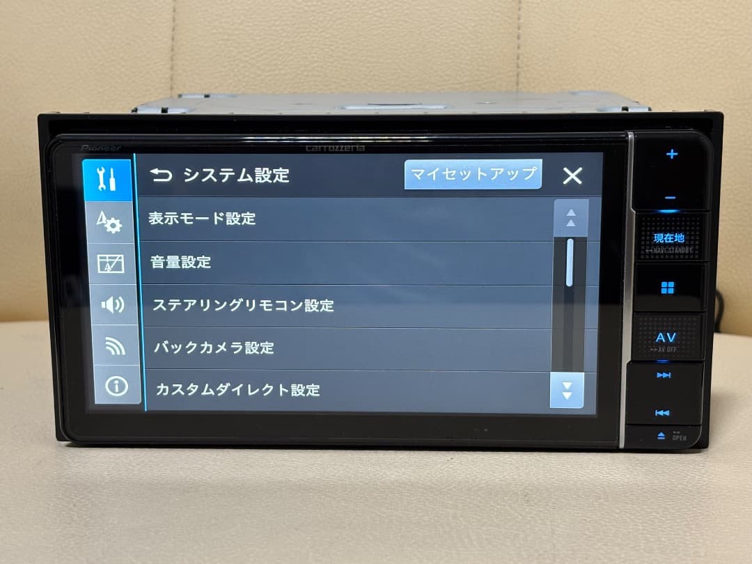 カロッツェリア AVIC-RW710 地図データ 2019