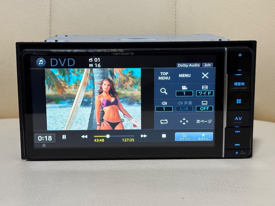 カロッツェリア AVIC-RW710 地図データ 2019