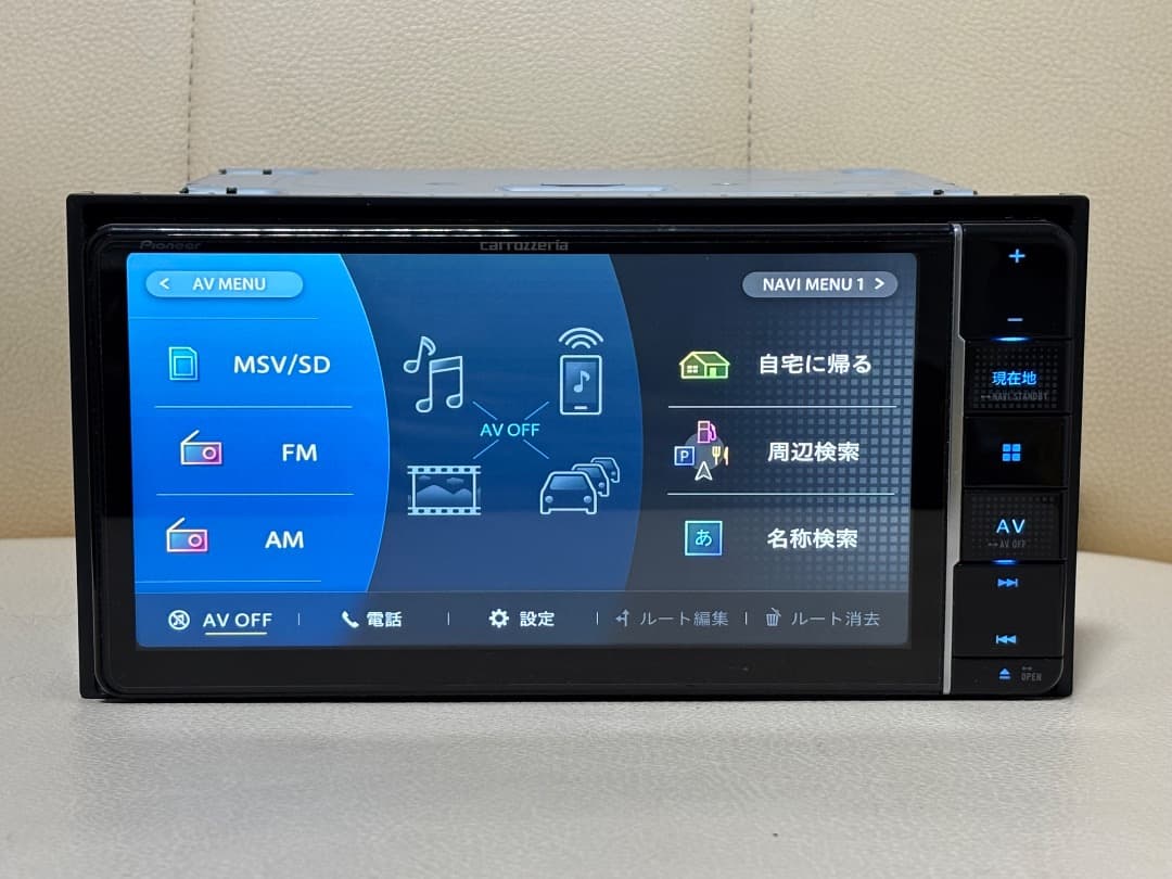 カロッツェリア AVIC-RW710 地図データ 2019