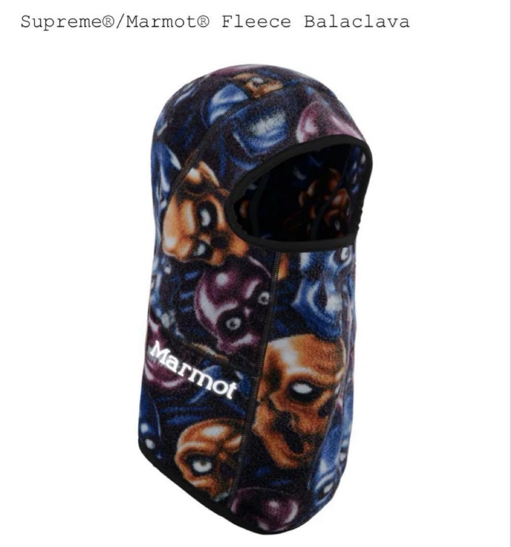 帽子 Supreme Marmot Fleece Balaclava SKULL