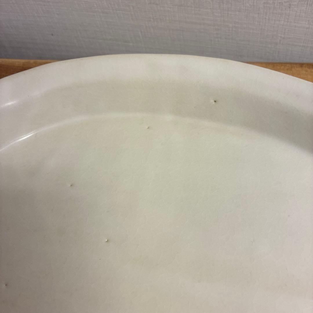 Gigi新品　陶器　陶芸作家　楕円リムプレート皿2枚　441