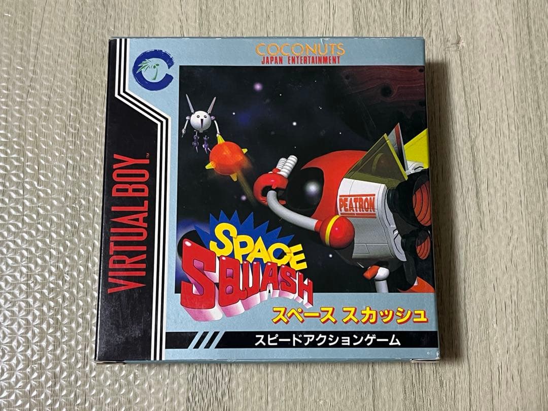 【中古】スペーススカッシュ　バーチャルボーイ　ココナッツジャパン