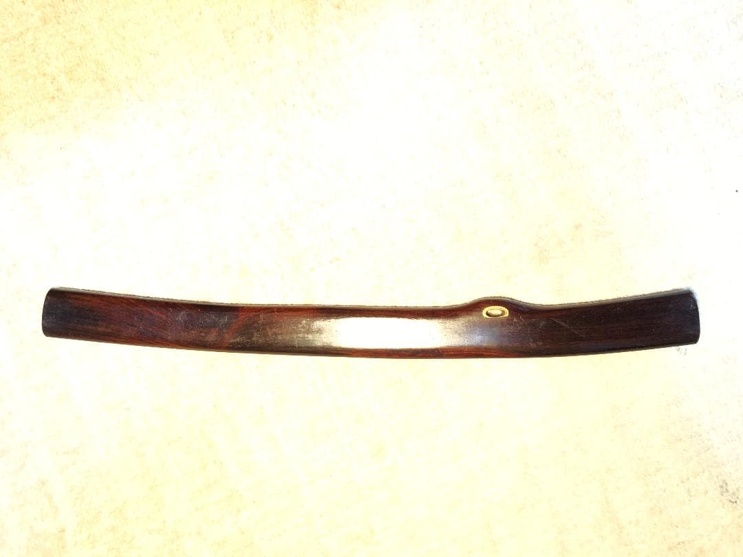 【 黒檀茶刀 】　江戸～昭和初期