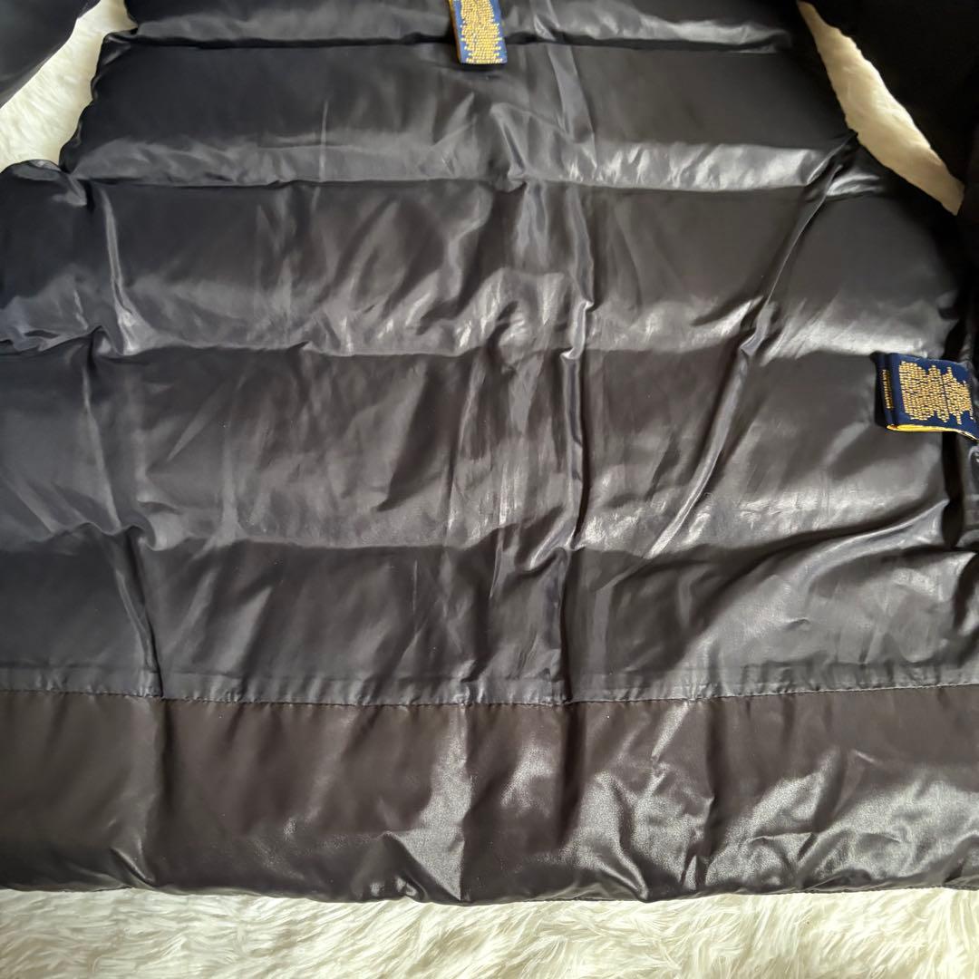 Ralph Lauren ラルフローレン ラグビーファー付き　ダウンベスト