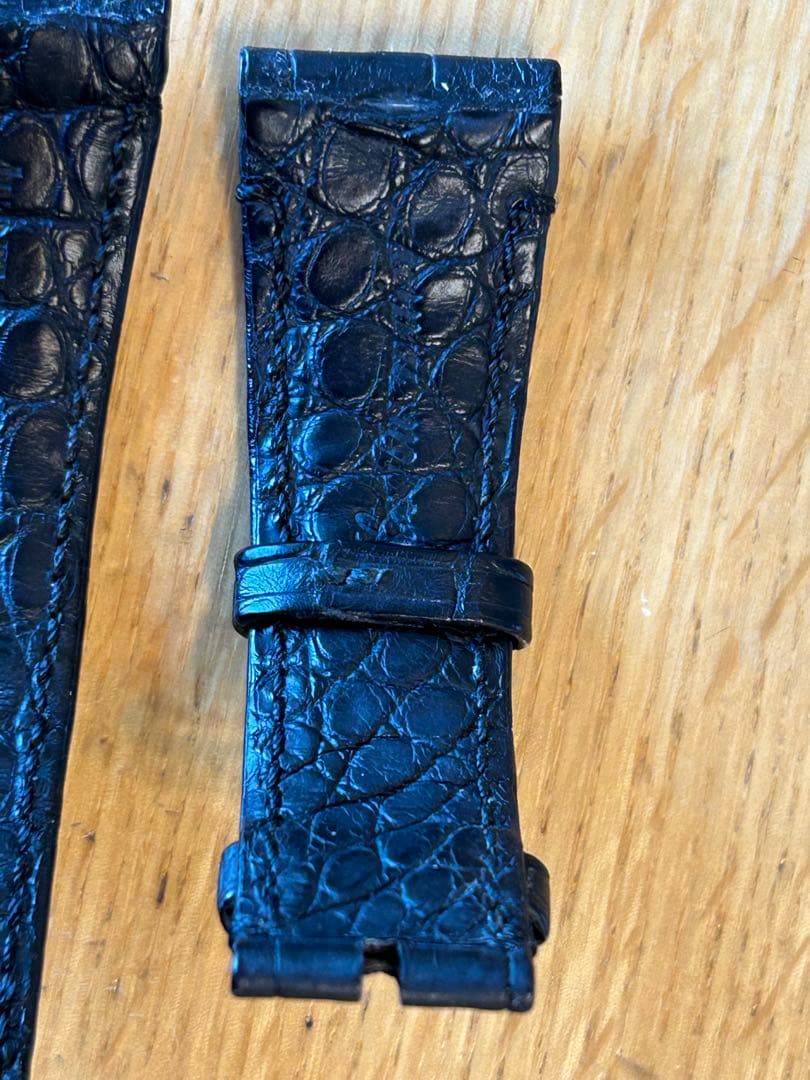 オーデマピゲCODE11.59純正アリゲーターストラップ ブラック