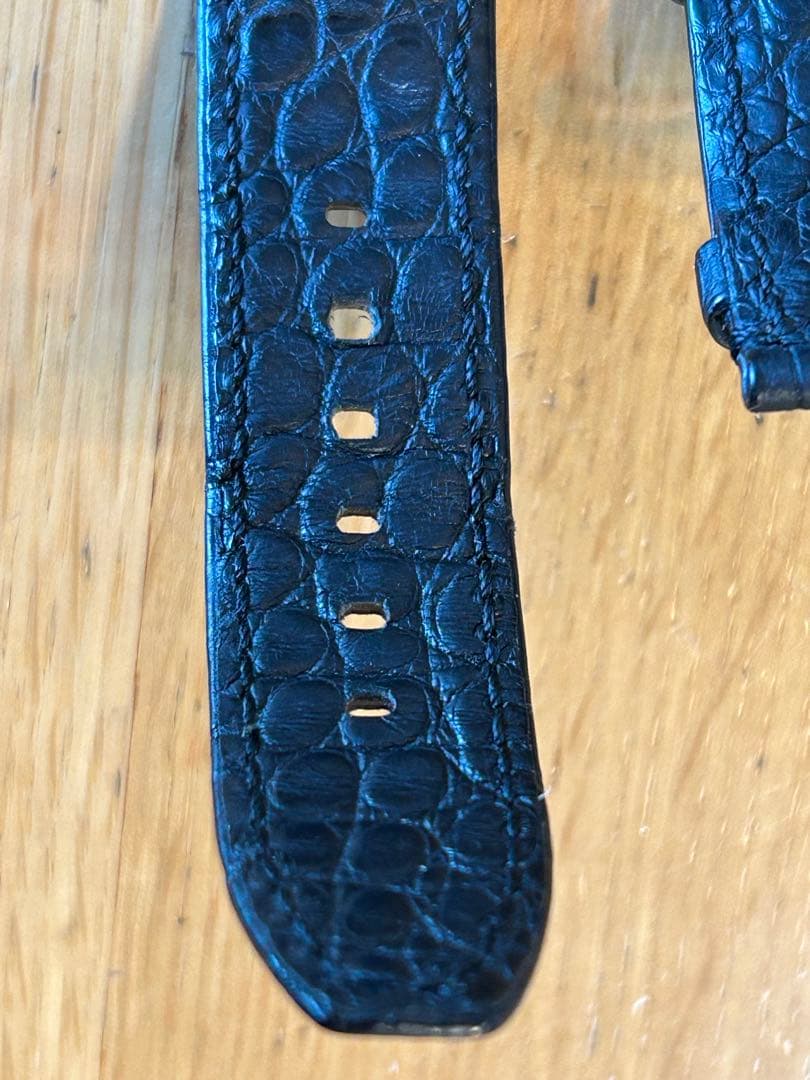 オーデマピゲCODE11.59純正アリゲーターストラップ ブラック