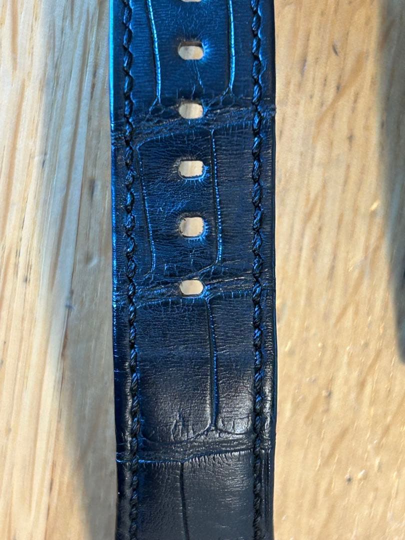 オーデマピゲCODE11.59純正アリゲーターストラップ ブラック