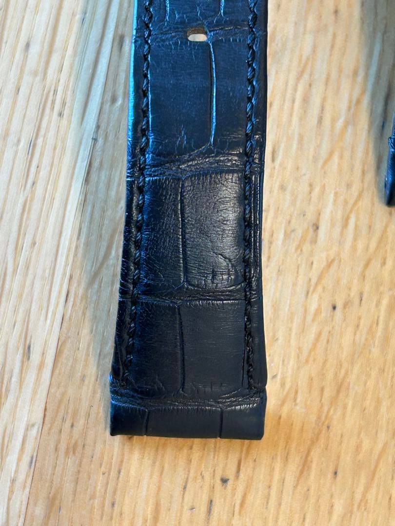 オーデマピゲCODE11.59純正アリゲーターストラップ ブラック