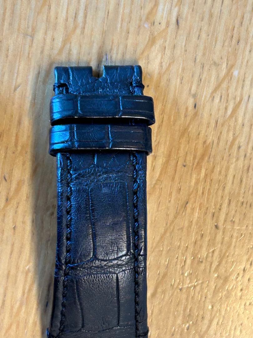 オーデマピゲCODE11.59純正アリゲーターストラップ ブラック