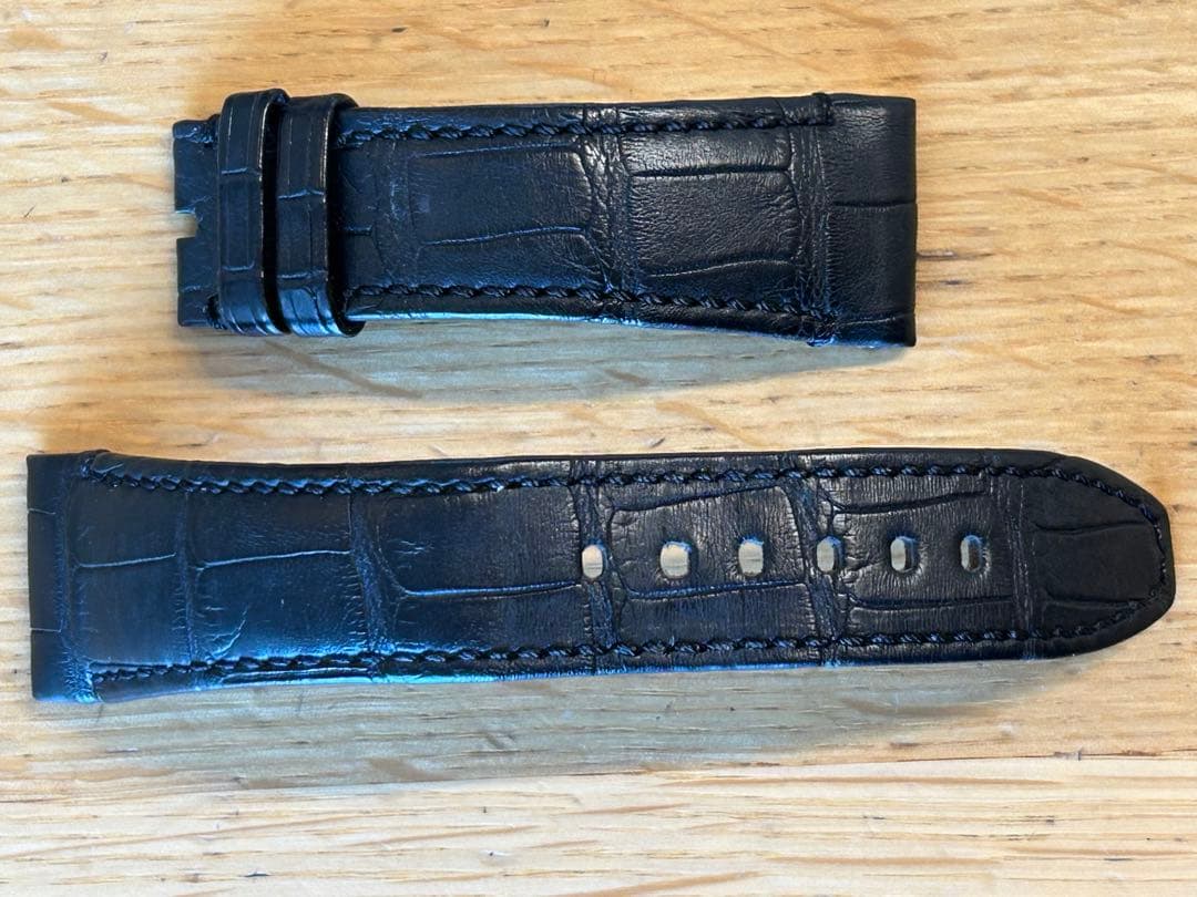 オーデマピゲCODE11.59純正アリゲーターストラップ ブラック