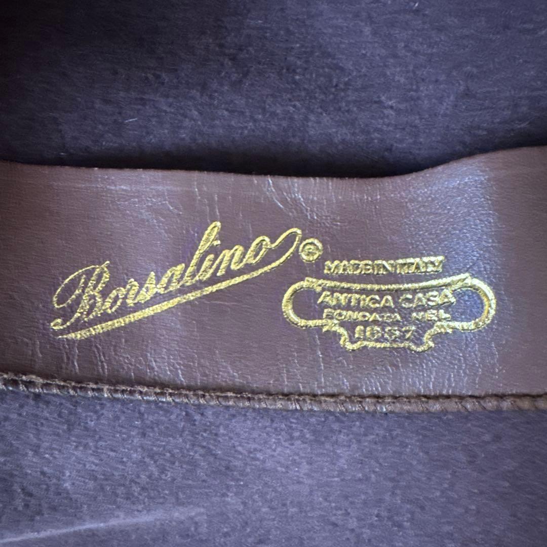 【BORSALINO】ハット（イタリア製）
