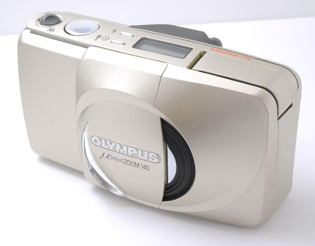 【動作品】OLYMPUS μ ZOOM 140 コンパクトフィルムカメラ