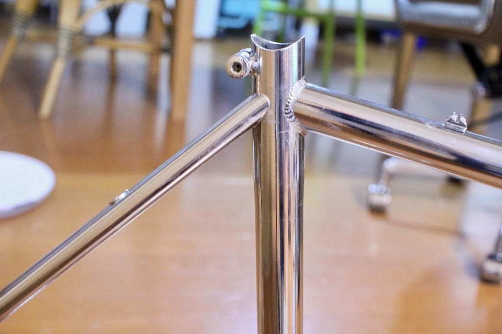 80年代 GHISALLO ギザロ 深谷産業メ ッキ ロードフレーム