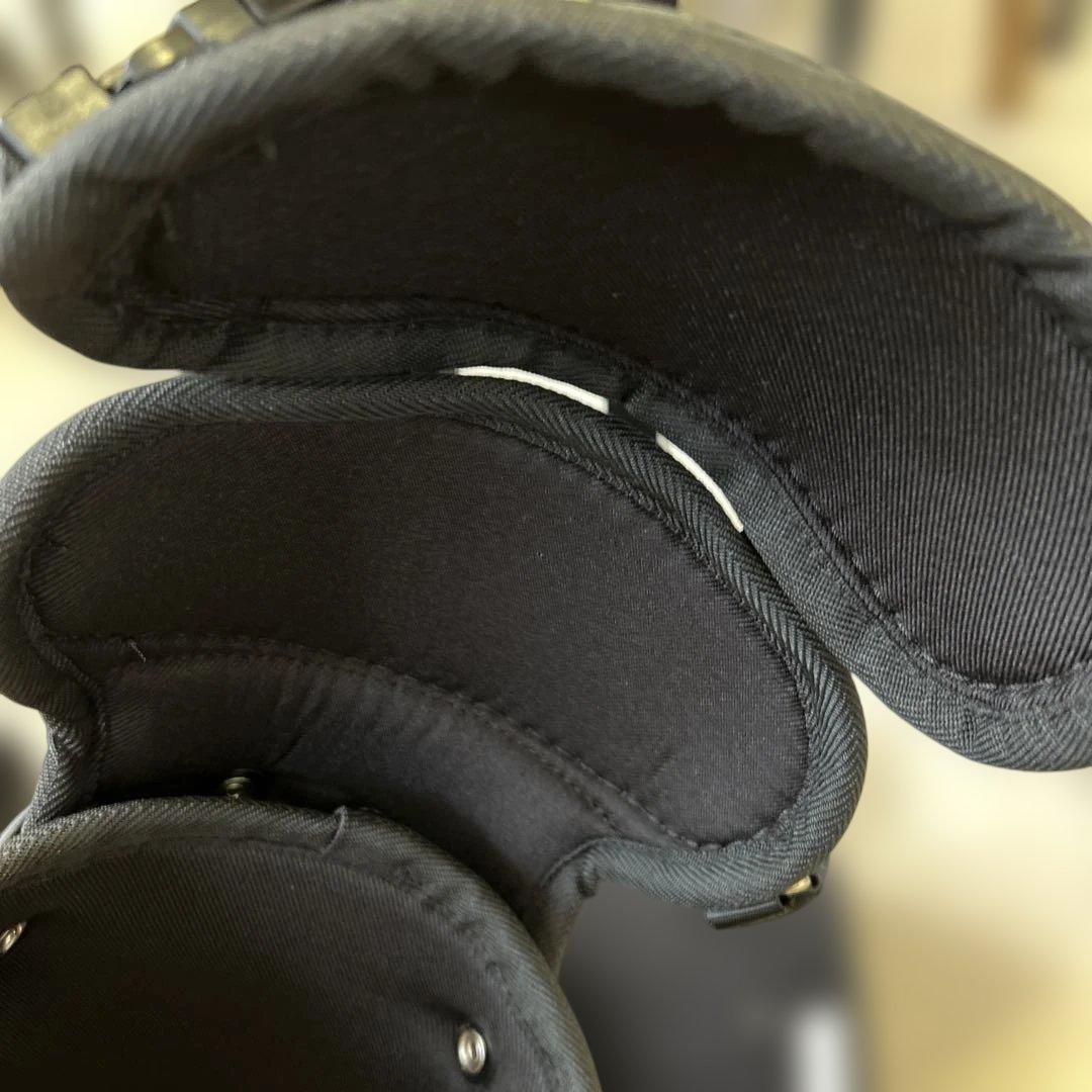 ZETT JSBB 黒 レガース　新品　未使用　一般軟式