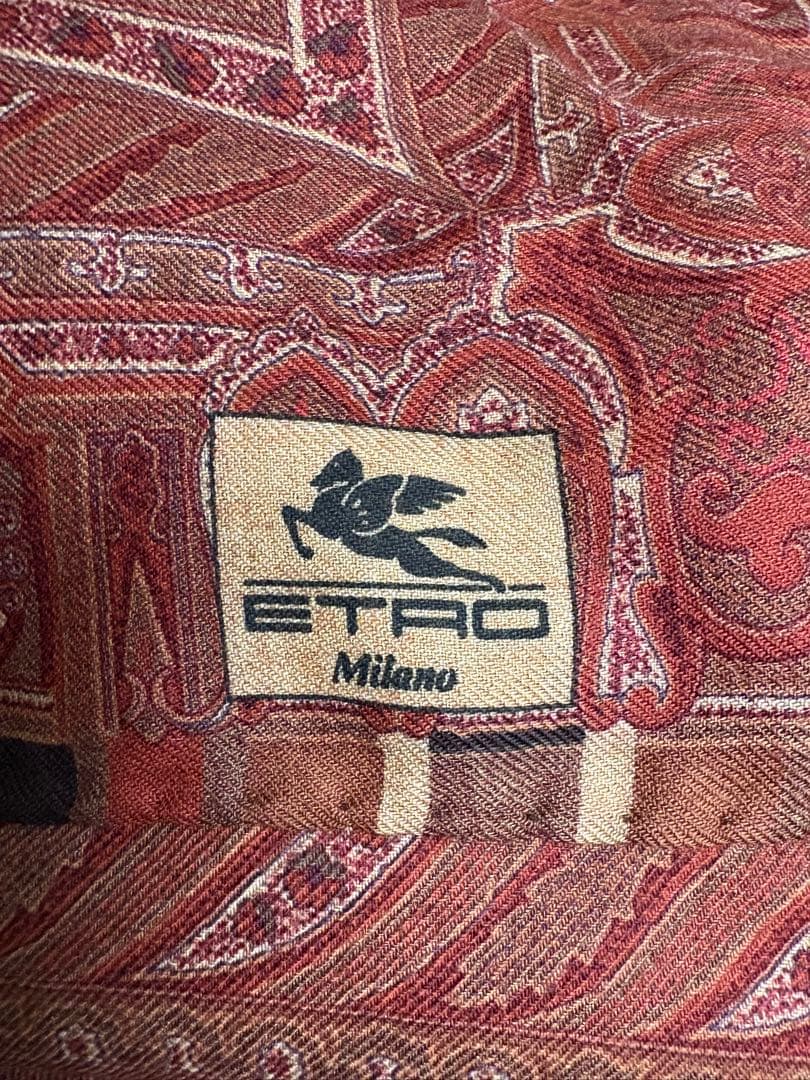 定価10万 ETRO エトロ 大判 ストール xpv