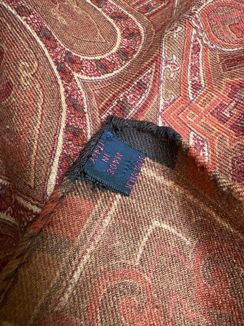 定価10万 ETRO エトロ 大判 ストール xpv