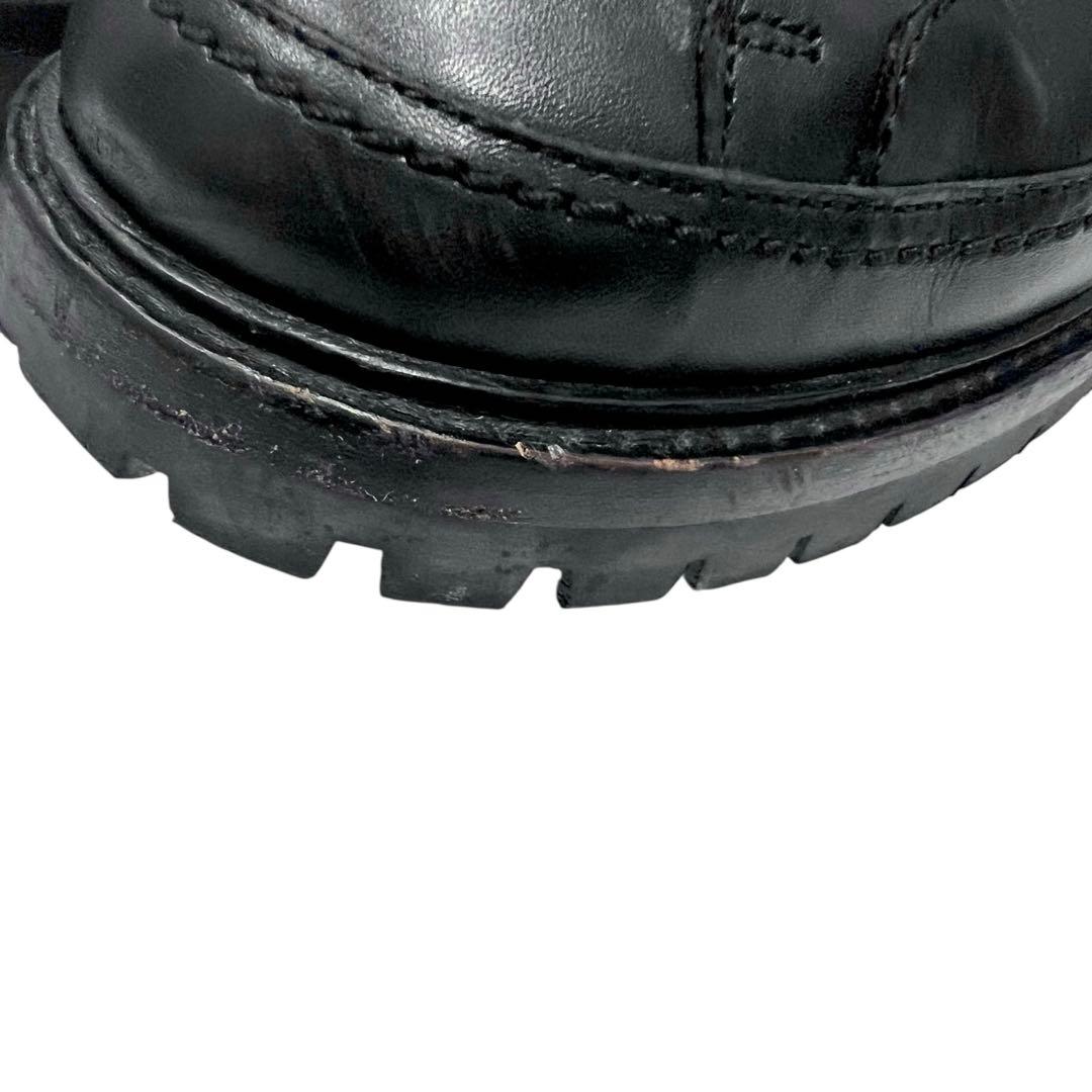 VALENTINO スタッズ レースアップ ワークブーツ