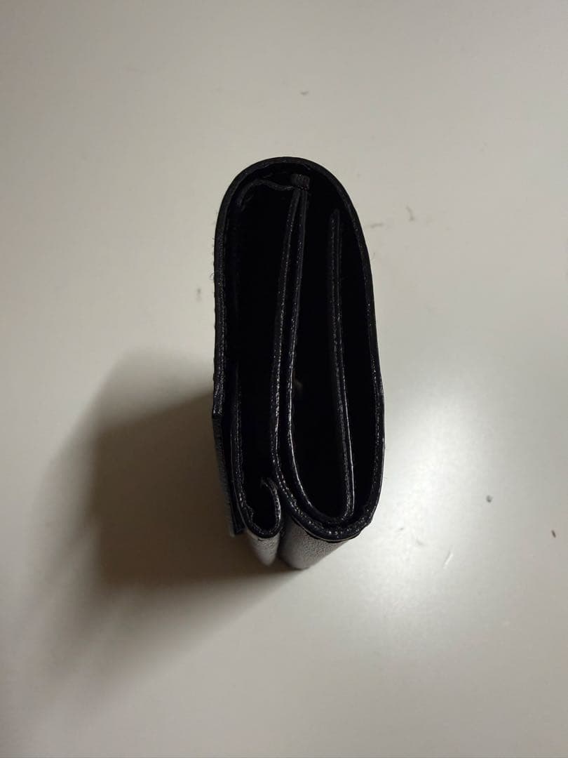 アブラサス　小さい財布　ブラック　ブッテーロレザーエディション