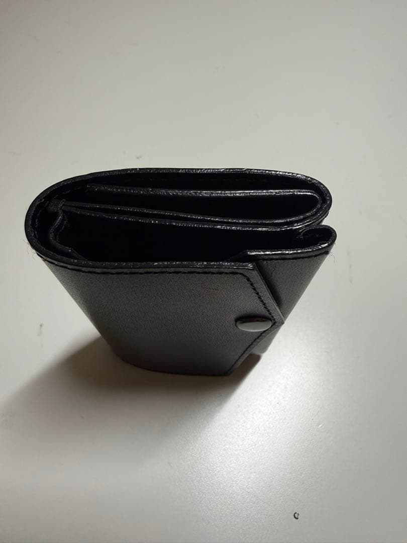 アブラサス　小さい財布　ブラック　ブッテーロレザーエディション