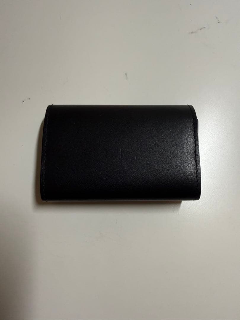 アブラサス　小さい財布　ブラック　ブッテーロレザーエディション