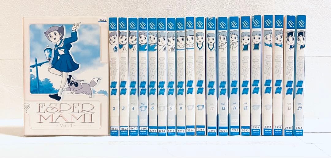 エスパー魔美　【全20巻】　レンタル版DVD 全巻セット　　アニメ　●訳あり●